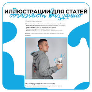 Дизайн иллюстраций для статей