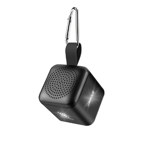 Bluetooth колонка Slaigo mini, стерео TWS, черный с логотипом