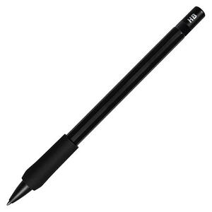 Карандаш шестигранный Hexagon Soft Grip, пластик, черный, твердость HB с логотипом