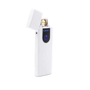 Зажигалка-накопитель USB Abigail, белая с логотипом