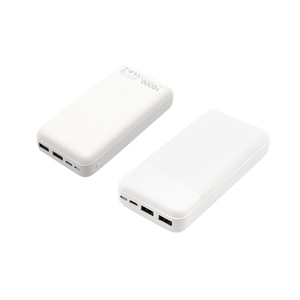 Внешний аккумулятор Vekta, 16000mAh, белый с логотипом