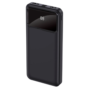 Внешний аккумулятор Cypher 10000 Mah, черный с логотипом