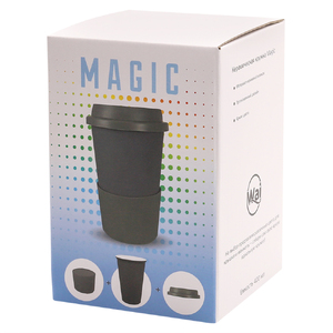 Коробка для кружки Magic, цветная с логотипом