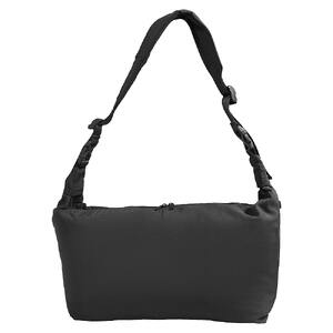 Сумка нейлоновая Messenger Bag Comfort Travel, чёрная с логотипом