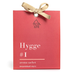 Аромасаше HYGGE #1 Вишневый мусс с логотипом