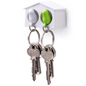 Держатель и брелок для ключей двойной Mini Duo Sparrow с логотипом