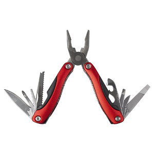 Мультитул Tools Birmingham (мультиинструмент) 11 в 1 c чехлом, в подарочной коробке, красный