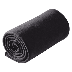 Плед дорожный флисовый Comfort Travel Blanket Warm, темно-серый, размер 152*127 см
