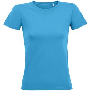 Футболка женская Regent Fit Women, ярко-бирюзовая, размер L
