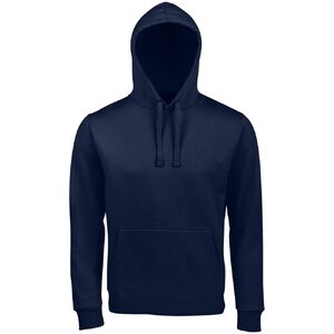 Толстовка унисекс Spencer, темно-синяя, размер XXL с логотипом