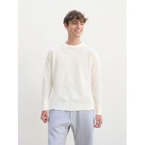 Футболка с длинным рукавом Thermal T, бежевая (неокрашенная), размер L с логотипом