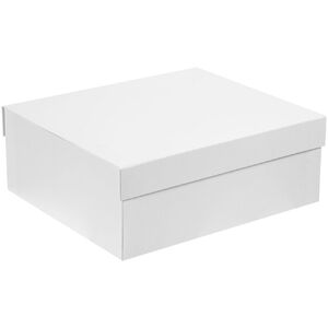 Коробка My Warm Box, белая (Majestic) с логотипом