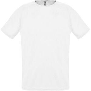 Футболка унисекс Sporty 140 белая, размер M