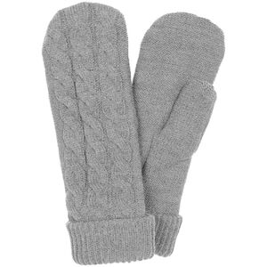 Варежки Heat Trick, светло-серый меланж, размер L/XL с логотипом
