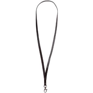 Лента для бейджа Leather Long с логотипом