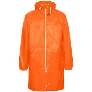 Дождевик Rainman Zip Pro оранжевый неон, размер S с логотипом