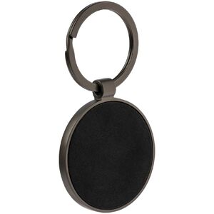 Брелок Gun Metal Circle, графитовый с логотипом