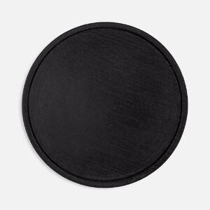 Лейбл из ПВХ Dzeta Round, L, черный