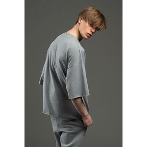 Футболка унисекс T1, серая, размер M/L