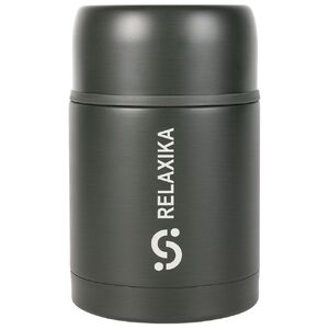 Термос для еды Relaxika 700, хаки с логотипом