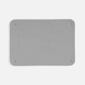 Лейбл Eta Soft Touch, XL, серый с логотипом