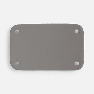 Лейбл Eta Soft Touch, S, серый с логотипом