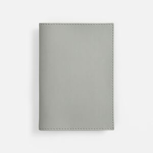 Обложка для паспорта Shall, ver. 2, серая с логотипом