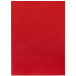Ежедневник Flat Light, недатированный, красный