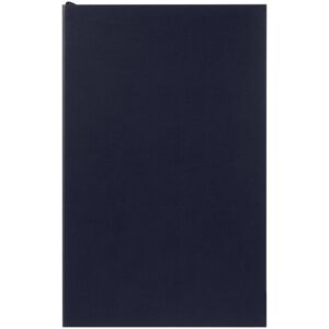 Ежедневник Flat Mini, недатированный, иссиня-черный