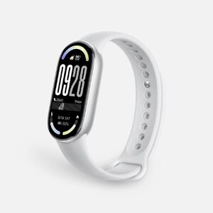 Фитнес-браслет Xiaomi Smart Band 10, серебристый с логотипом