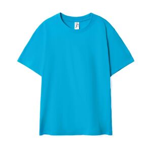 Футболка детская Regent Kids 150 бирюзовая, на рост 96-104 см (4 года) с логотипом