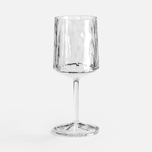 Бокал для вина небьющийся Sate Crystal, прозрачный с логотипом