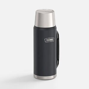 Термос Icon 1200, черный с логотипом