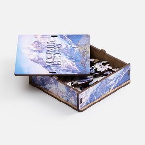 Деревянный пазл в шкатулке PuzzleBox на заказ с логотипом