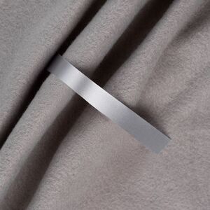 Лента сатиновая Satin 10 М, серая, 100 см с логотипом