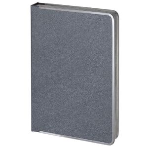 Ежедневник Frame Metal, недатированный, серый с логотипом