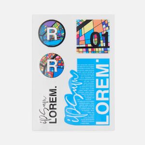Наклейки UV-DTF Sticker Pack на заказ, S с логотипом