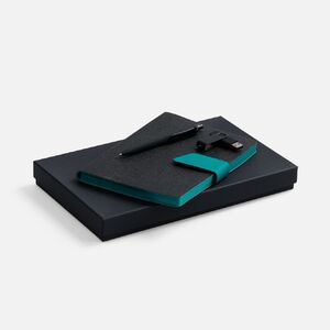 Набор Boom Memory, черный с бирюзовым с логотипом