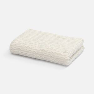 Плед Knitline, белый (молочный) с логотипом