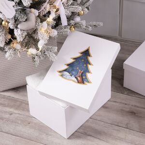 Коробка Christmas Tree, L с логотипом