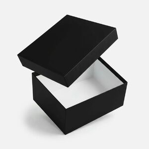 Коробка Capper, черная с логотипом