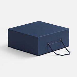 Коробка Capper Hold, темно-синяя с логотипом