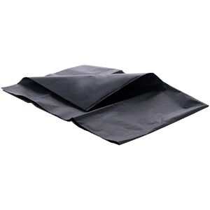 Декоративная упаковочная бумага Tissue, черная с логотипом
