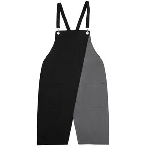 Фартук Picante, серый с черным с логотипом