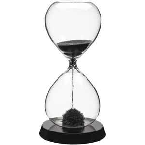 Магнитный антистресс Elusive Time, черный с логотипом