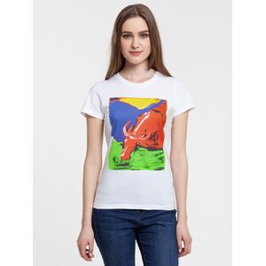 Футболка женская Toro, белая, размер M