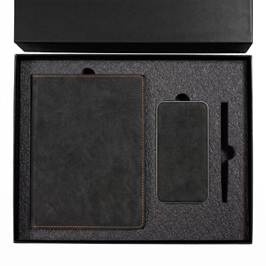 Набор подарочный EMBER: ежедневник и power bank в коробке с ложементом