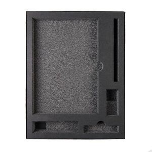 Коробка "Tower", сливбокс, размер 20*29*4.5 см, картон черный,300 гр. ложемент изолон