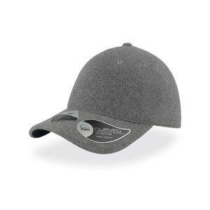 Бейсболка UNI-CAP POLARFLEECE, без панелей и швов, без застежки с логотипом