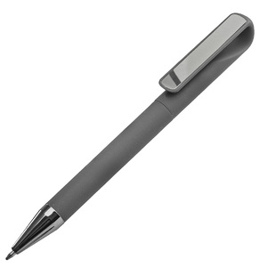 Ручка шариковая GLOSSY GUN с покрытием soft touch